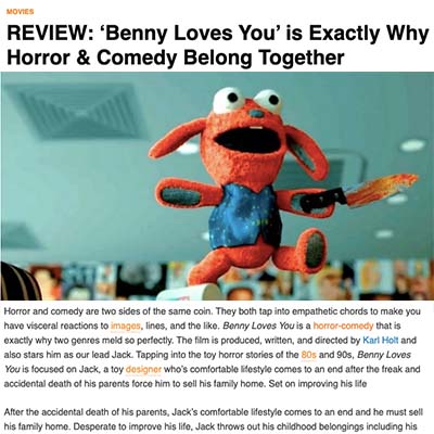 REVIEW: ‘Benny Loves You’ is Exactly Why Horror & Comedy Belong Together